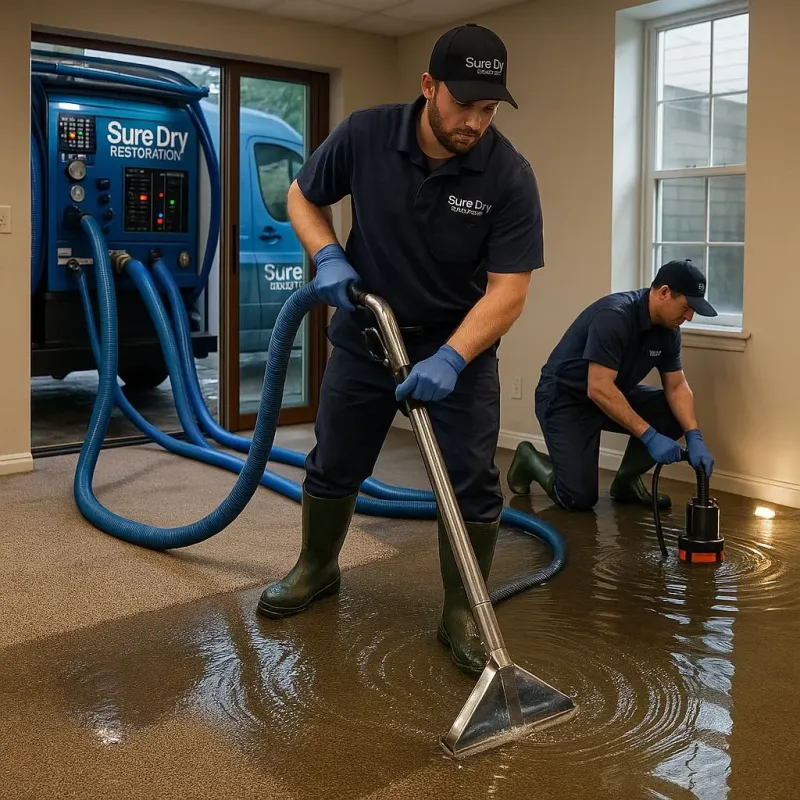 Water Extraction and Removal process in Sparta, GA
